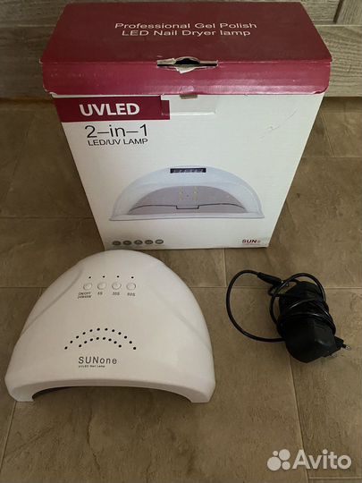 Uvled лампа для маникюра 48w