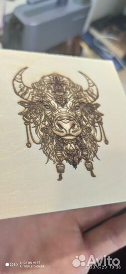 Оригинальный сувенир с помощью лазерной гравировки