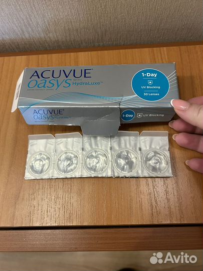 Контактые линзы -acuvue