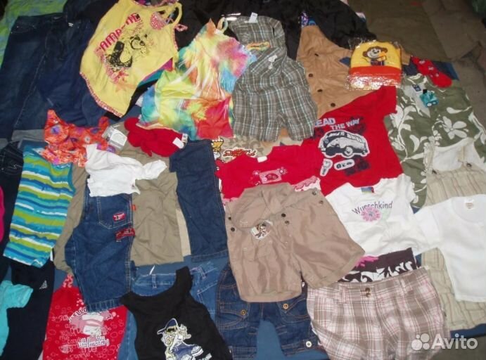 Секонд Хенд Детские микс 2-16 лет. 10 кг