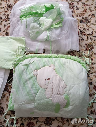 Бортики в детскую кроватку