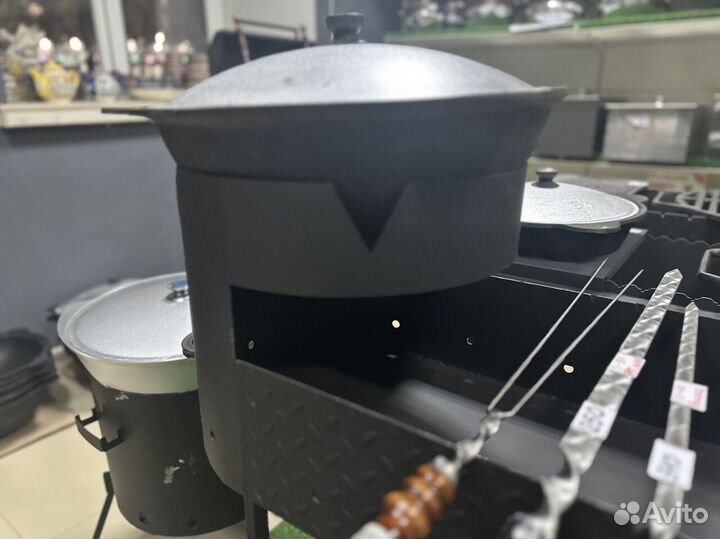 Мангал коптильня барбекю