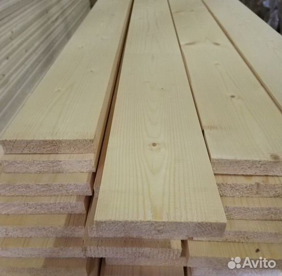 Доска сухая строганная 50 х 200