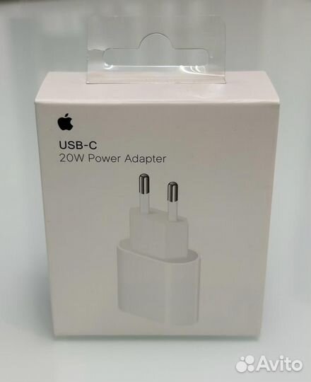Блок быстрой зарядки iPhone 20w
