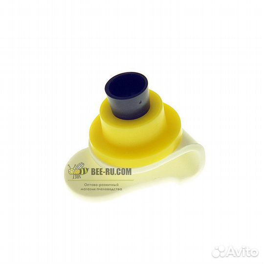 10 шт Клип с мисочкой и цоколем Jander желтый (Чех