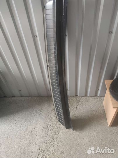 Накладка на задний бампер приора 2 седан