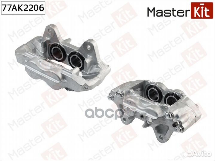 Суппорт тормозной перед. лев. Mitsubishi pajero