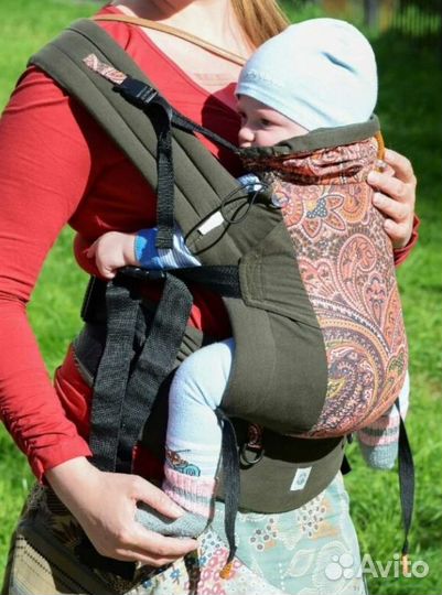 Эргорюкзак (слинг) 8-16 кг Aloe Кроха+