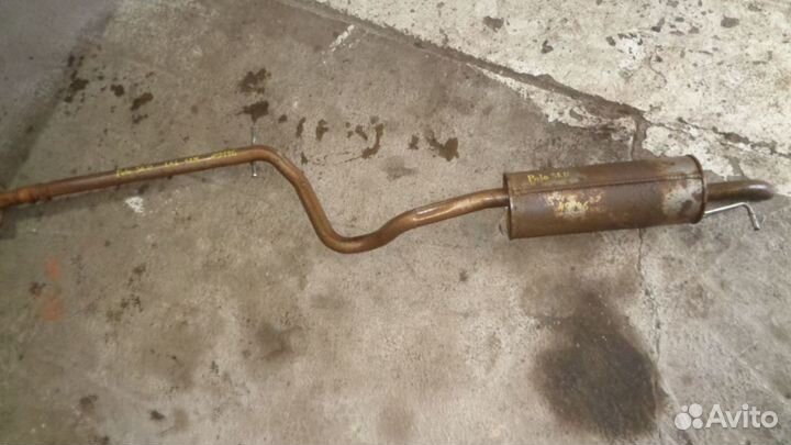 Глушитель основной VW Polo Sedan