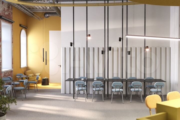 Офис, 169 м² на 32 рабочих места