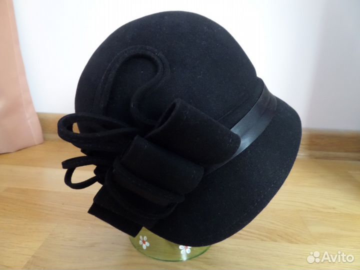 Шапка (шляпка) из фетра 56 размер