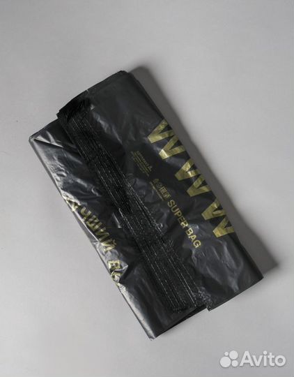 Пакеты майка черный оптом