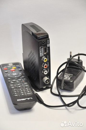 Цифровая тв приставка dvb-t2 denn, нерабочая