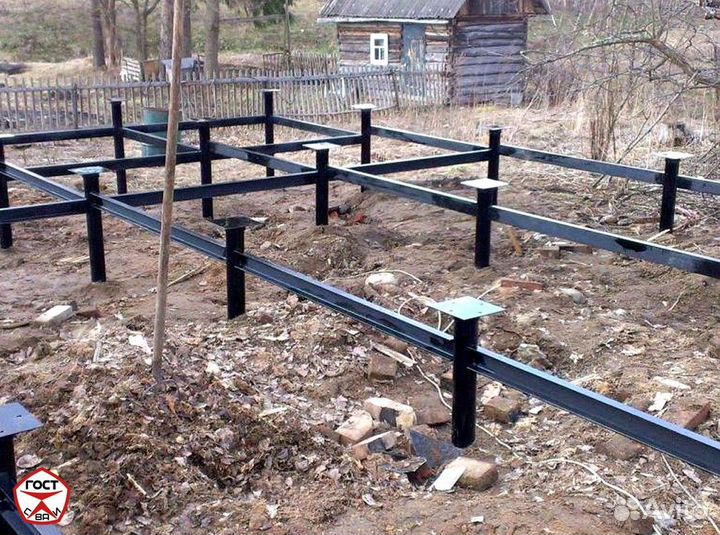 Винтовые сваи под ключ