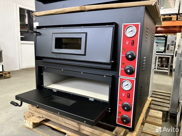 Печь для пиццы 2 секции на 8 пиццы