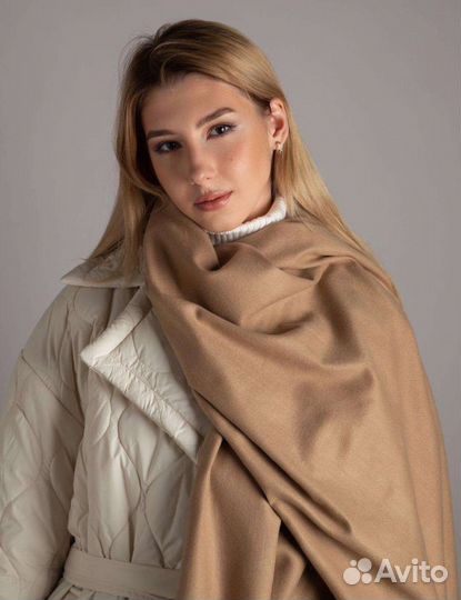 Шарфы платки палантины кашемр тёплый длинный