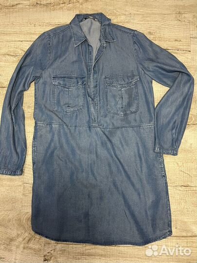 Джинсовое платье mango, разрмер s