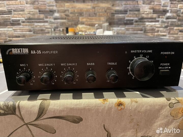 Микшер-усилитель roxton AA-35