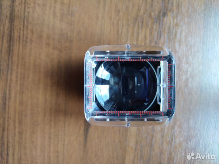 Лупа х8 с измерительной линейкой horizon (кмз)