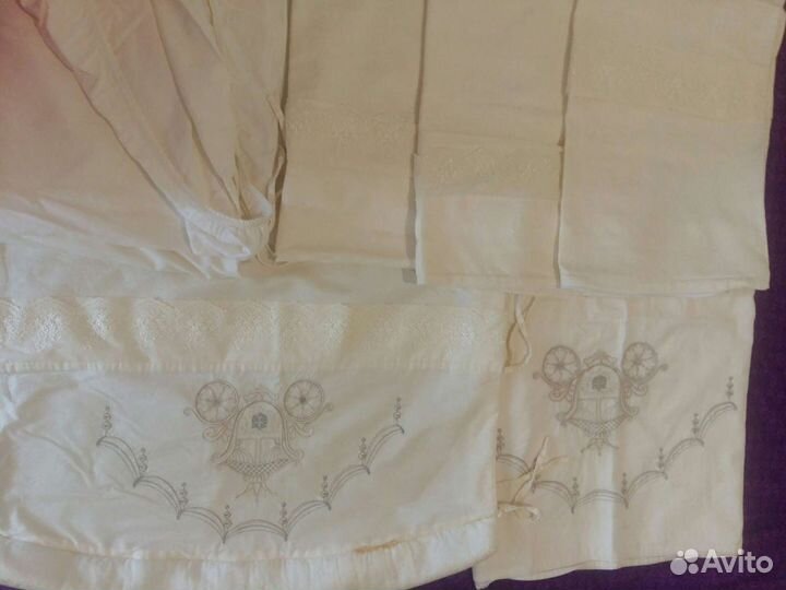 Постель для детск. кров.(Итал.),чехлы для бортиков