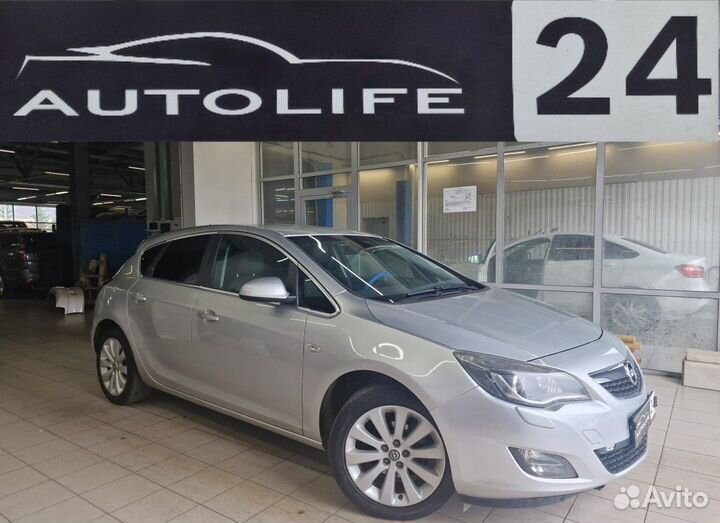 Opel Astra 1.4 AT, 2011, 180 000 км