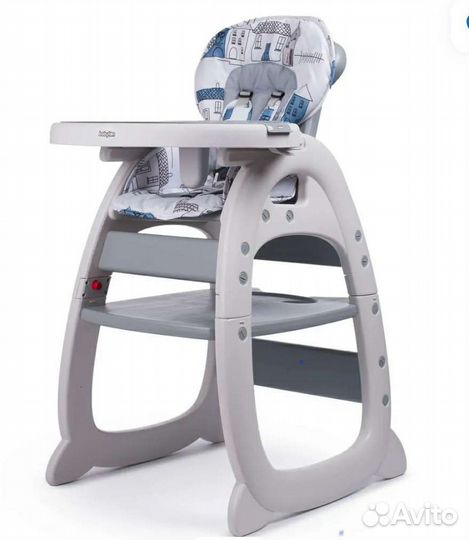 Стул для кормления 2в1 Babyton City Grey