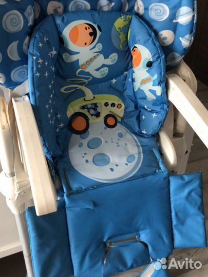 Стульчик для кормления chicco polly