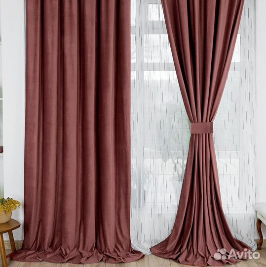Шторы бархат Беллиссимо Каньон