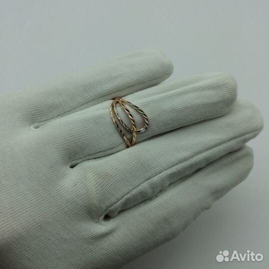 Щ43а, Кольцо золото 585 (id 59381)