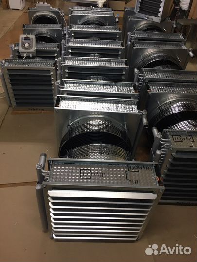 Тепловентилятор водяной 4200м3/ч до 45 кВт