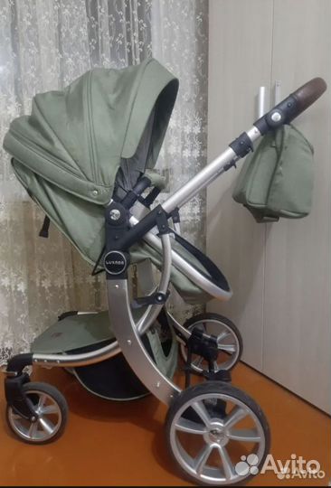 Коляска luxmom 2 в 1 бу