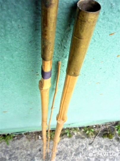 Старая бамбуковая удочка СССР херабуна