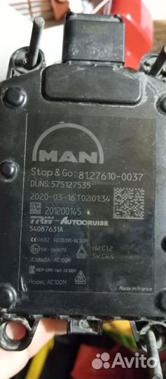 Радар сенсор stop & go MAN