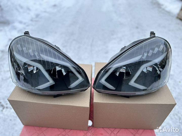 Фары amg на priora