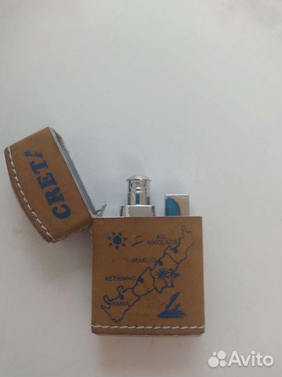 Зажигалка газовая в коже Греция