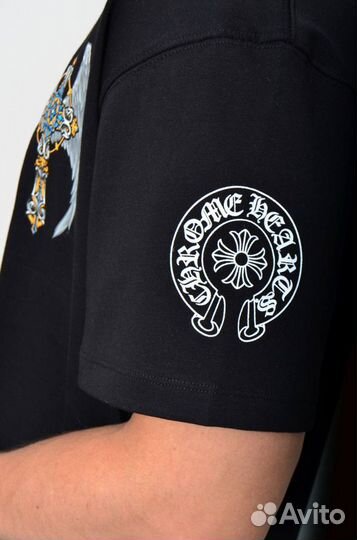 Футболка оверсайз Chrome Hearts