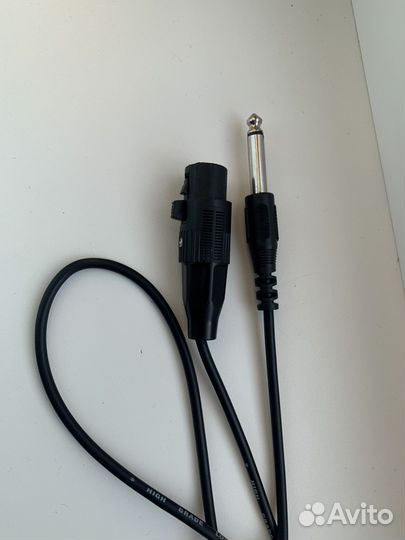 Кабель XLR 2,5m для микрофона