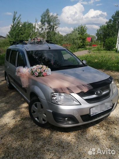 Свадебные украшения на машины (на 2 авто)