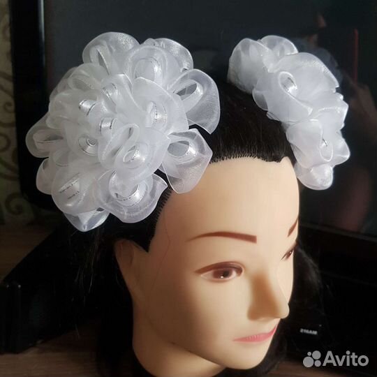 Бант праздничный 1 сентября ручная работа