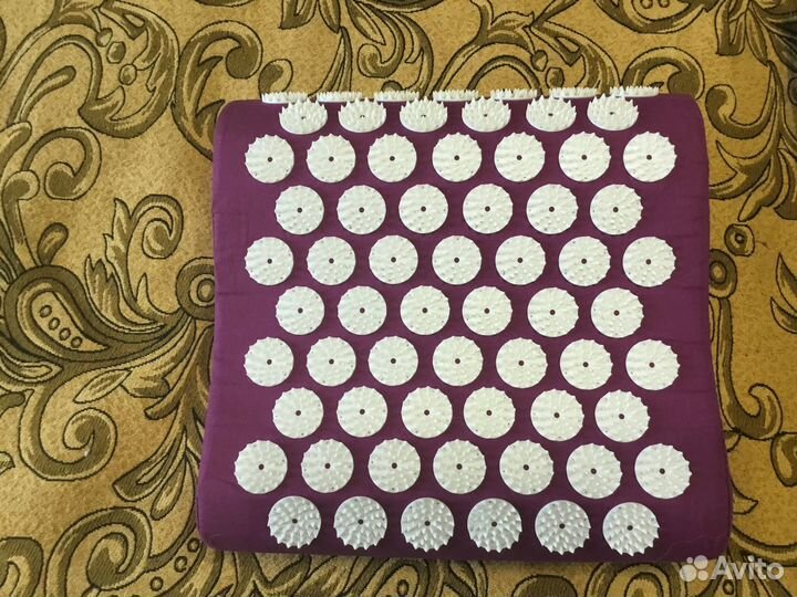 Массажный коврик для спины и массажная подушка