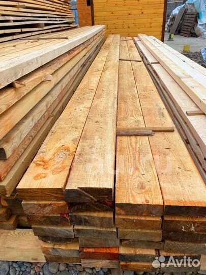 Долголетняя доска, обрезная, лиственница 40х100х60