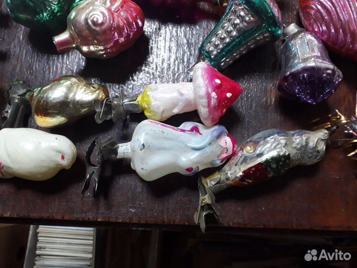 Елочные игрушки СССР