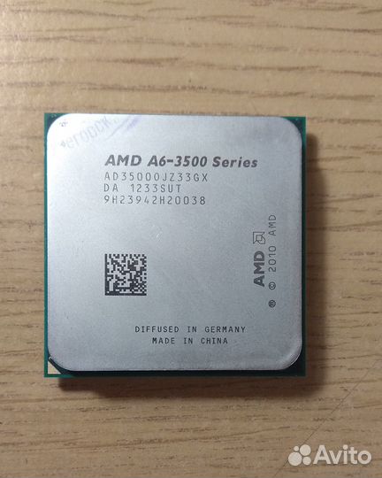 Процессор AMD A6-3500