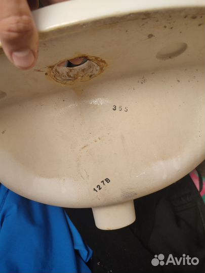 Раковина в ванную бу