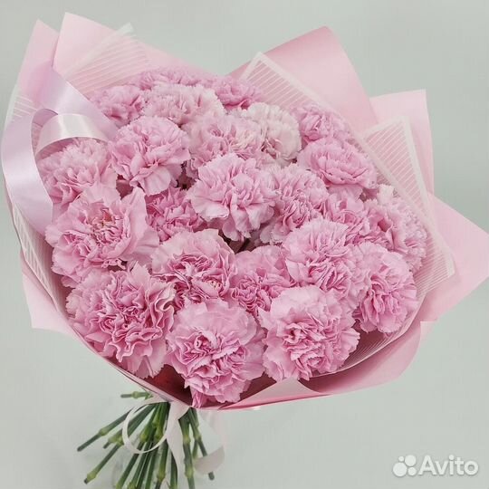 Букет из диантусов гвоздики