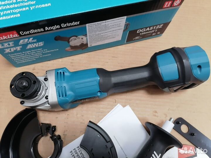 Ушм аккумуляторная Makita DGA512z