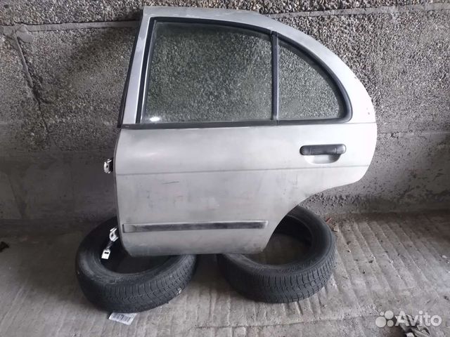 Задняя левая дверь nissan almera, pulsar