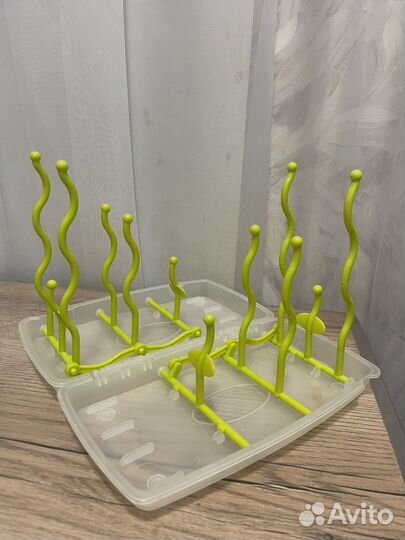 Комплект: Бутылочки, сушилка, контейнер для смеси