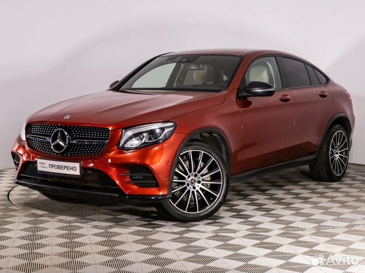 Mercedes-Benz GLC-класс Coupe 2.1 AT, 2018, 99 195 км