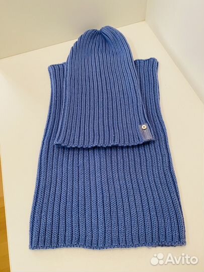 Шапка вязаная, снуд